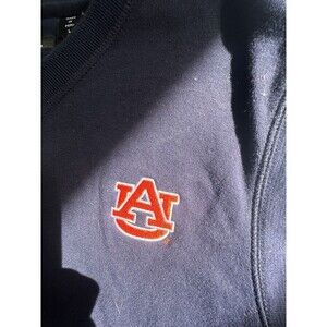 Auburn Tigers Ashworth Sweater Vest Golf Pullover Embroidered Cotton Men’s L